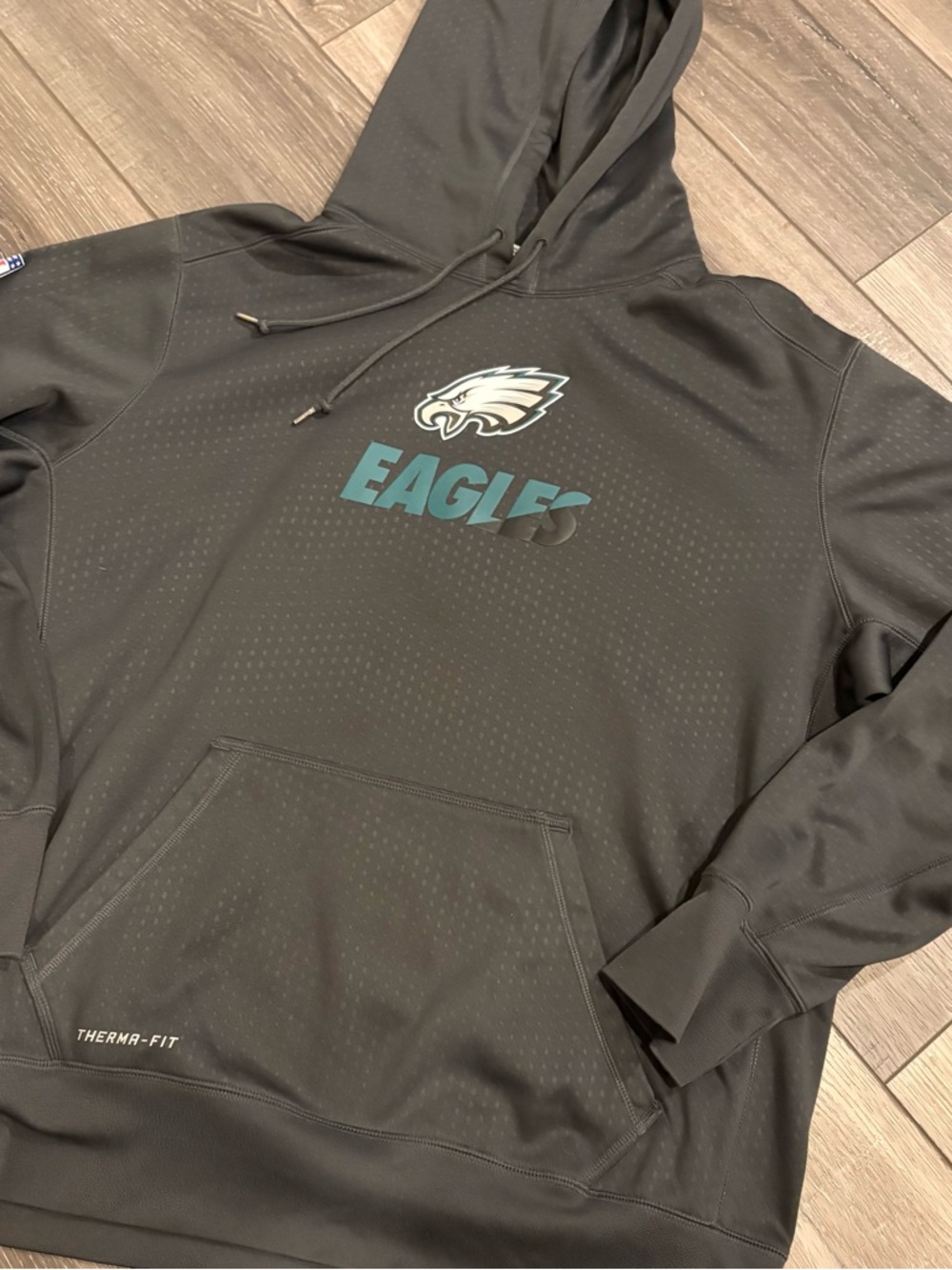 Nike Dri Fit Philadelphia Eagles Sweatshirt Hoodie Mens XL